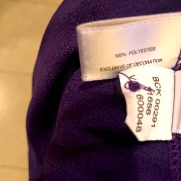 FAN GEAR LSU PURPLE POLO SZ 4X. - Picture 6 of 6